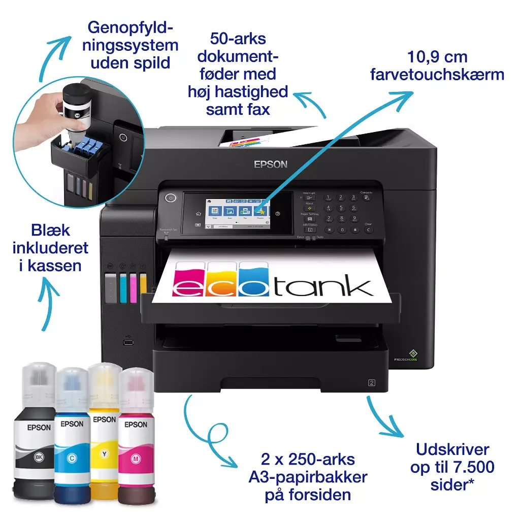 Epson EcoTank ET-16600 Blækprinter