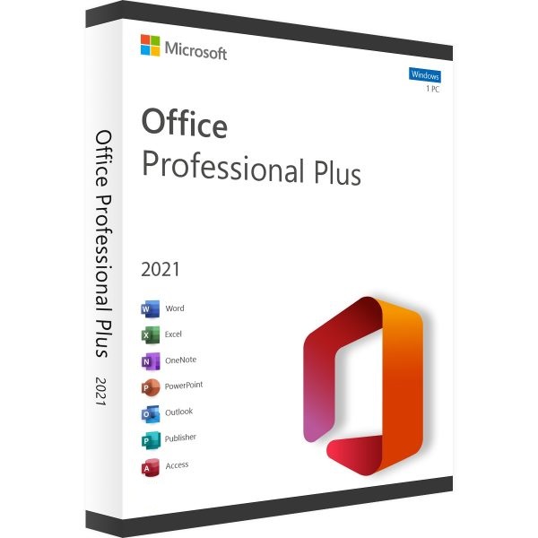 Microsoft Office 2021 Professional Plus (PC DIGITALT)