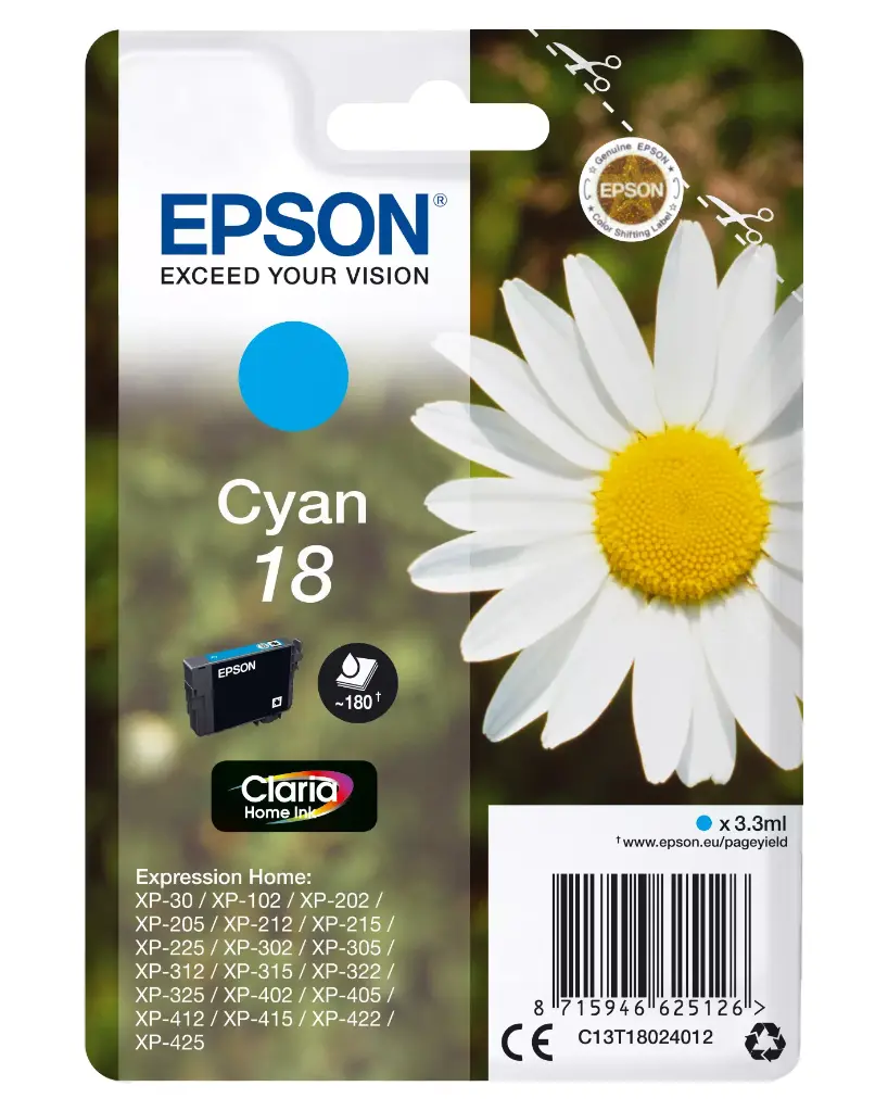 EPSON 18 Cyan