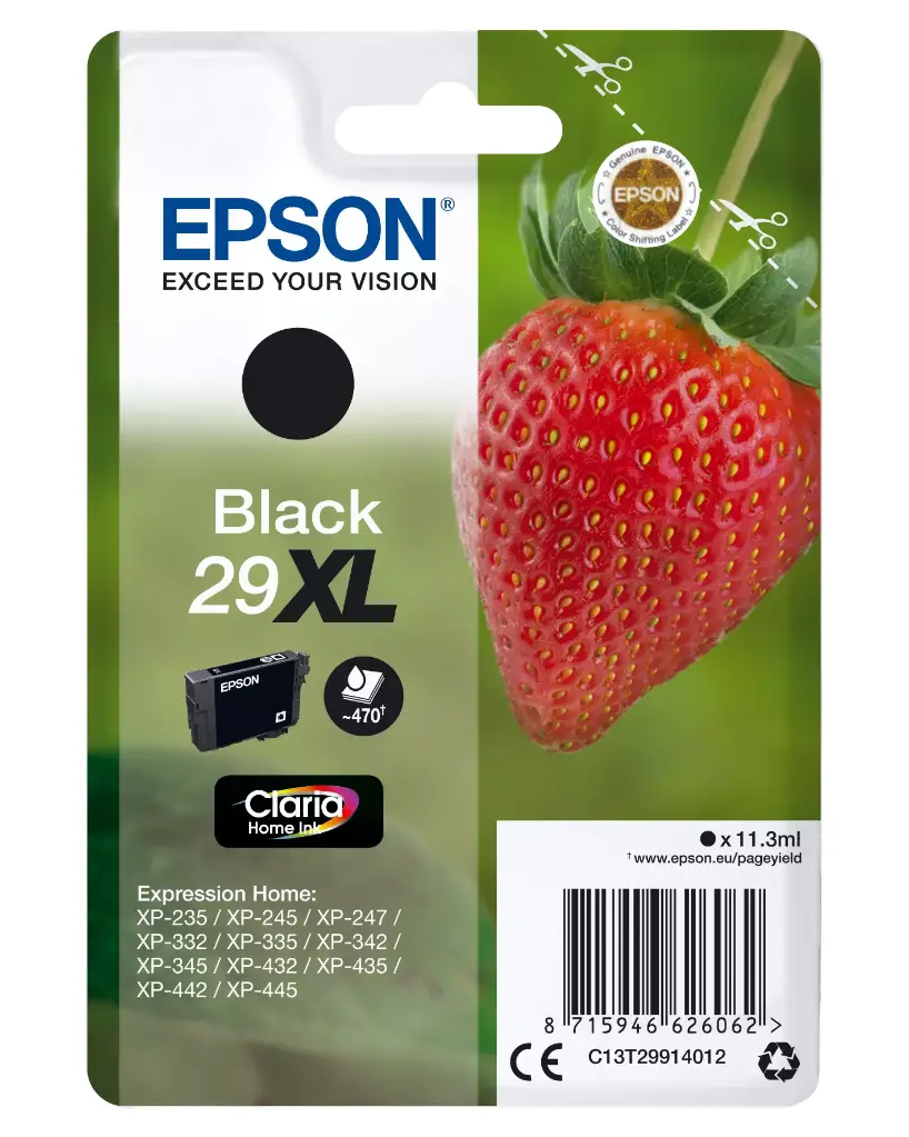 Epson 29XL Sort